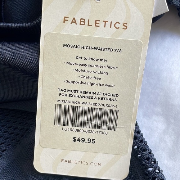 Fabletics MOSAIC HIGH-WAISTED 7/8 Leggings - Picture 7 of 7